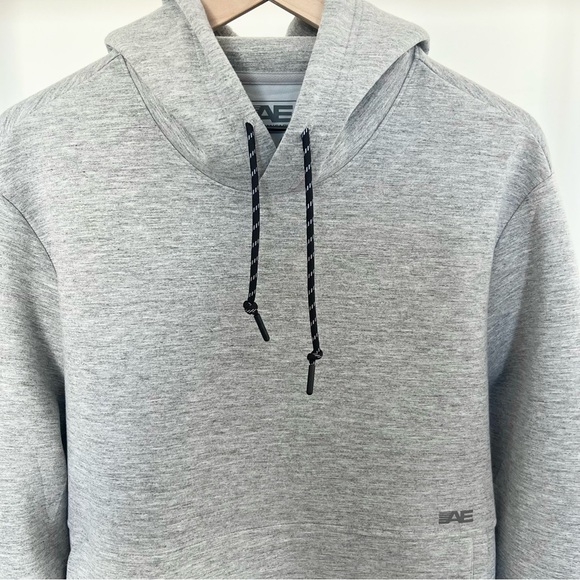 American Eagle Outfitters 24/7 Light Gray Hoodie Men’s - Picture 3 of 11